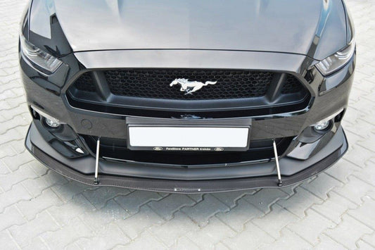 Maxton Design Splitter Anteriore Racing - Ford Mustang Mk6