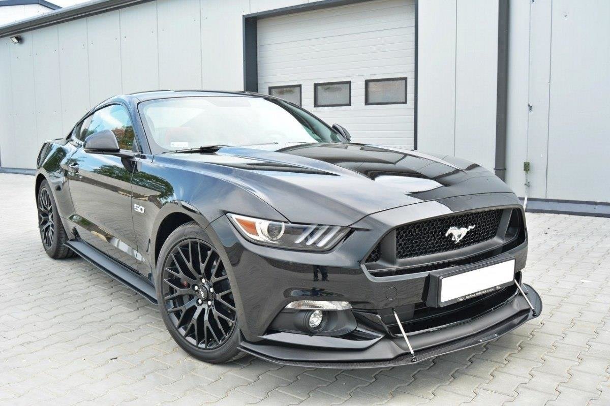 Maxton Design Splitter Anteriore Racing - Ford Mustang Mk6 - img 2