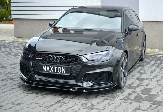 Maxton Design Splitter Anteriore Racing V.1 - Audi A3 8V FL