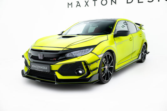 Maxton Design Splitter Anteriore Racing V.1 - Honda Civic R