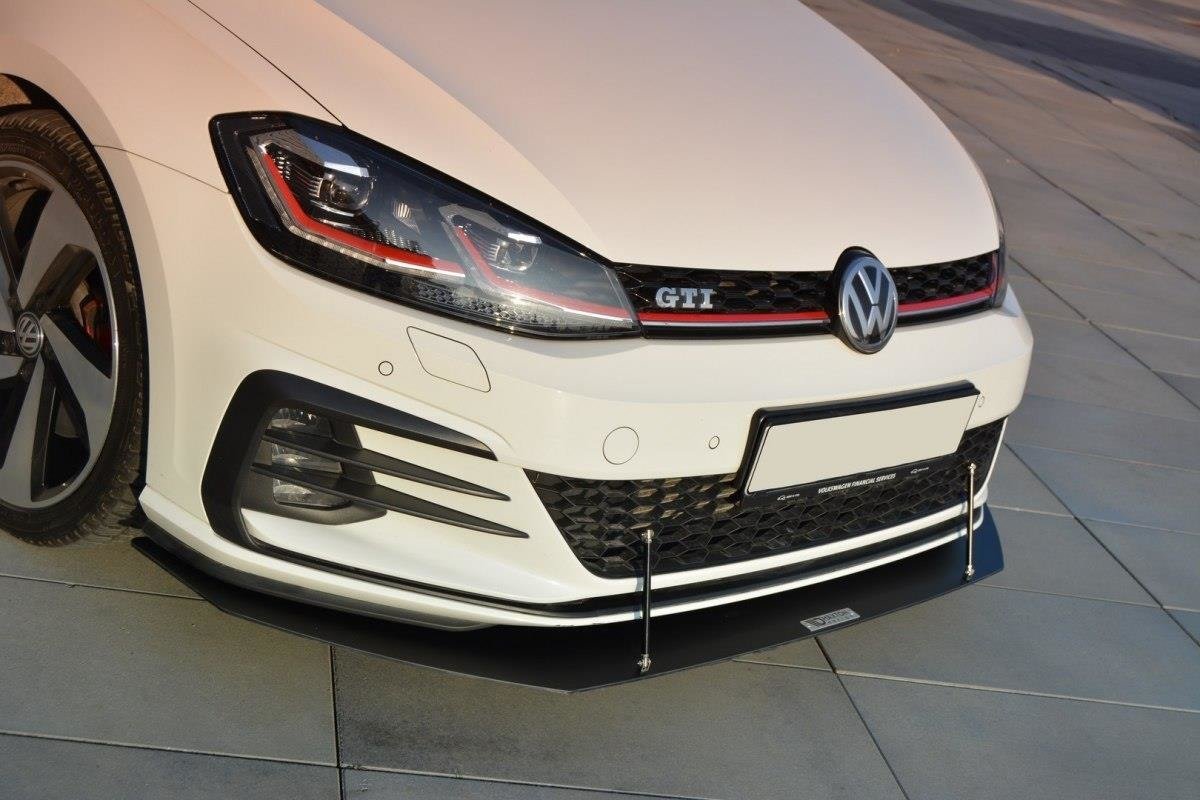 Maxton Design Splitter Anteriore Racing V.1 - Volkswagen Golf GTI Mk7 Facelift