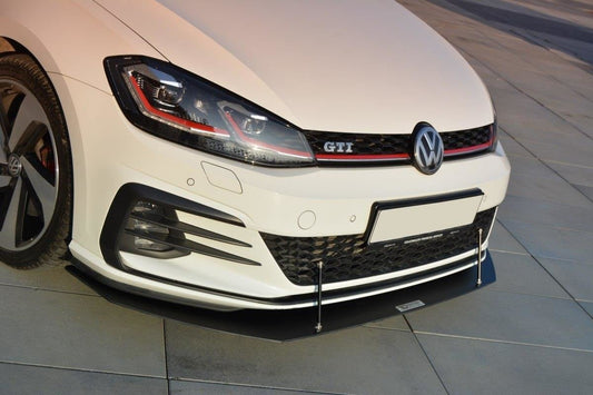 Maxton Design Splitter Anteriore Racing V.1 - Volkswagen Golf GTI Mk7 Facelift
