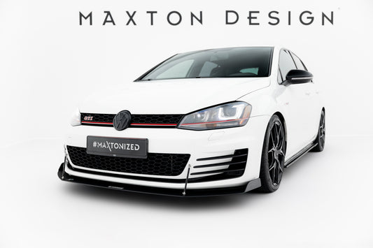 Maxton Design Splitter Anteriore Racing - Volkswagen Golf GTI Mk7