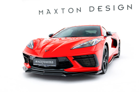 Maxton Design Splitter Anteriore - Chevrolet Corvette C8