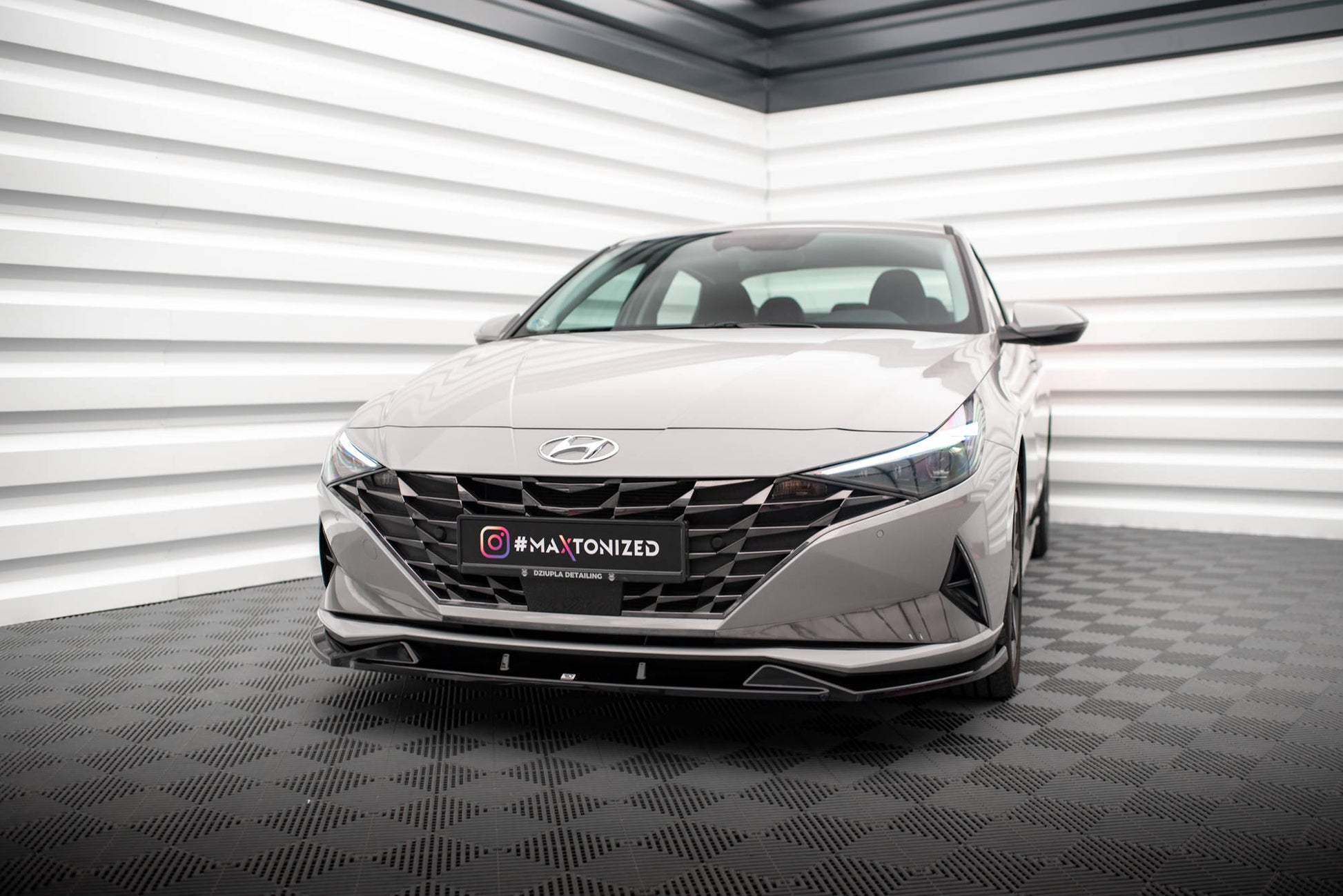 Maxton Design Splitter Anteriore - Hyundai Elantra Mk7