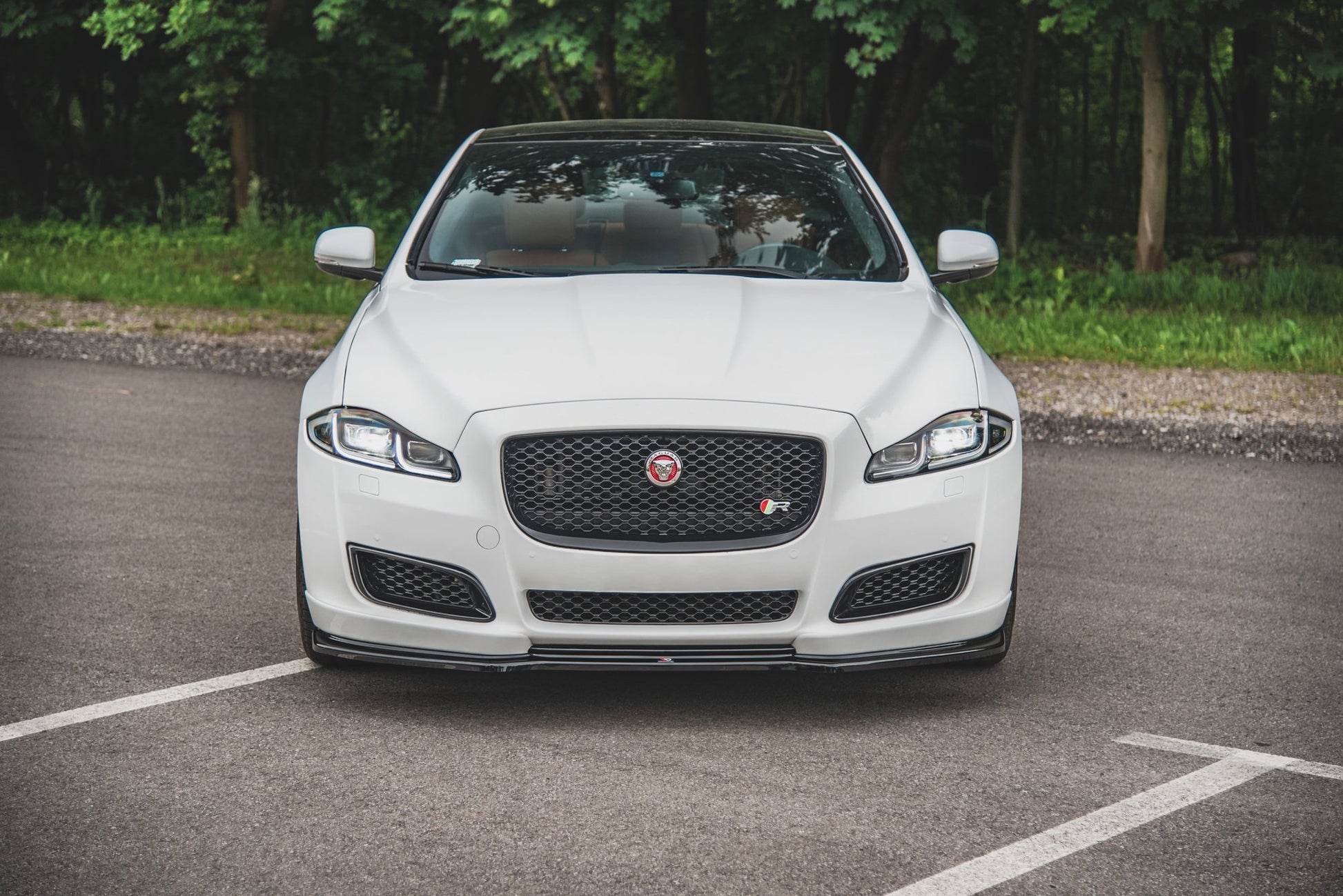 Maxton Design Splitter Anteriore - Jaguar XJ Facelift - img 2