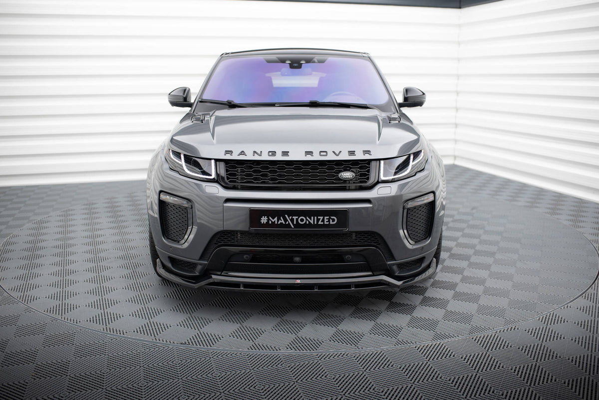 Maxton Design Splitter Anteriore - Land Rover Range Rover Evoque Mk1 Facelift - img 2