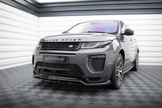 Maxton Design Splitter Anteriore - Land Rover Range Rover Evoque Mk1 Facelift