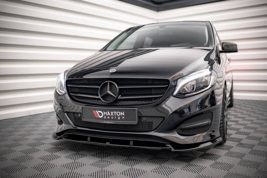 Maxton Design Splitter Anteriore - Mercedes B Klasa W246 Facelift