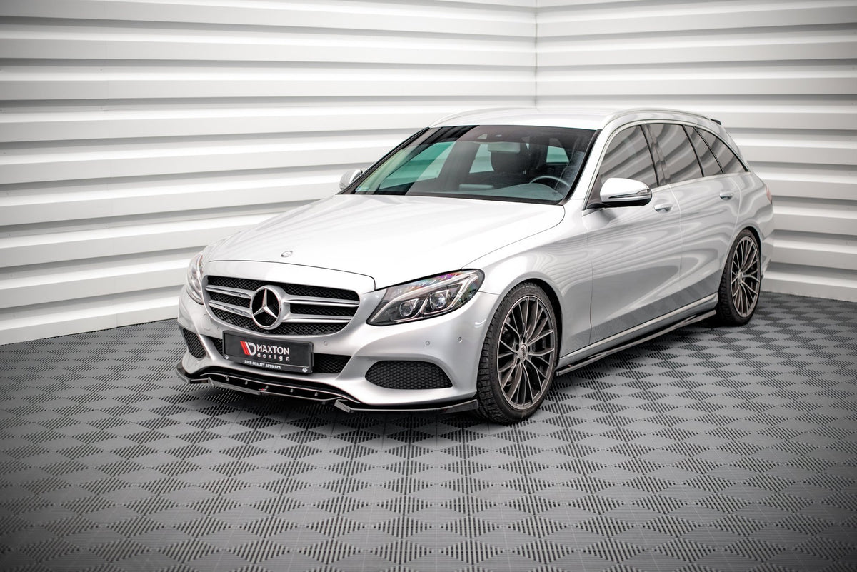 Maxton Design Splitter Anteriore - Mercedes C Klasa Standard