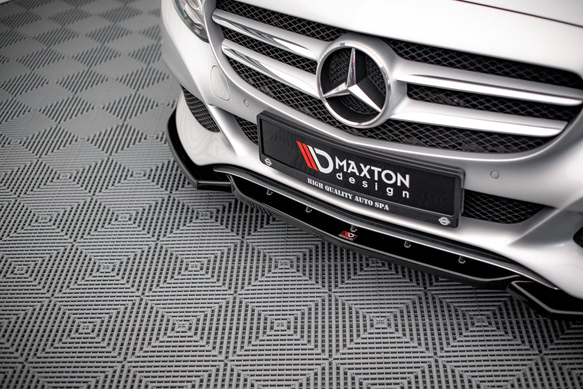 Maxton Design Splitter Anteriore - Mercedes C Klasa Standard - img 2