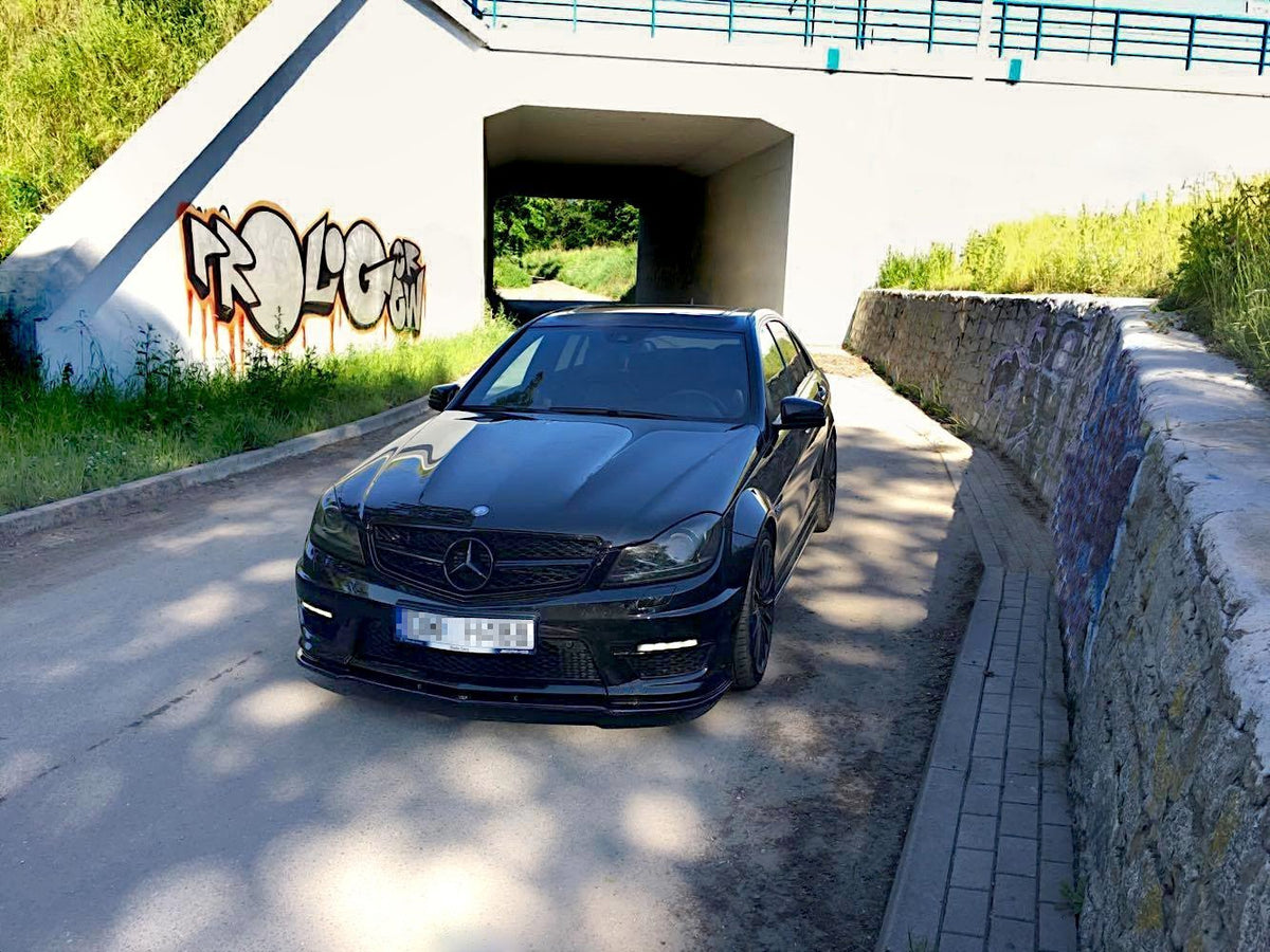 Maxton Design Splitter Anteriore - Mercedes C Klasa AMG - img 3