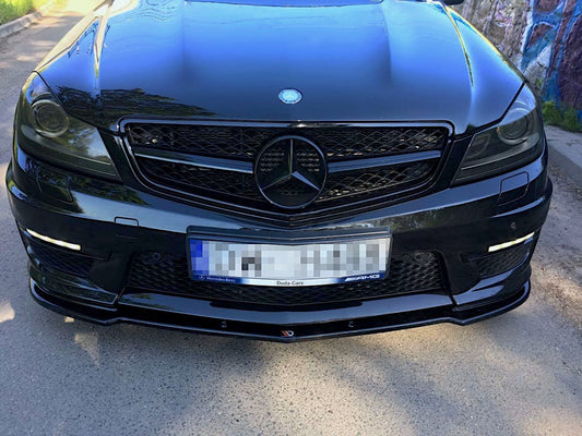 Maxton Design Splitter Anteriore - Mercedes C Klasa AMG
