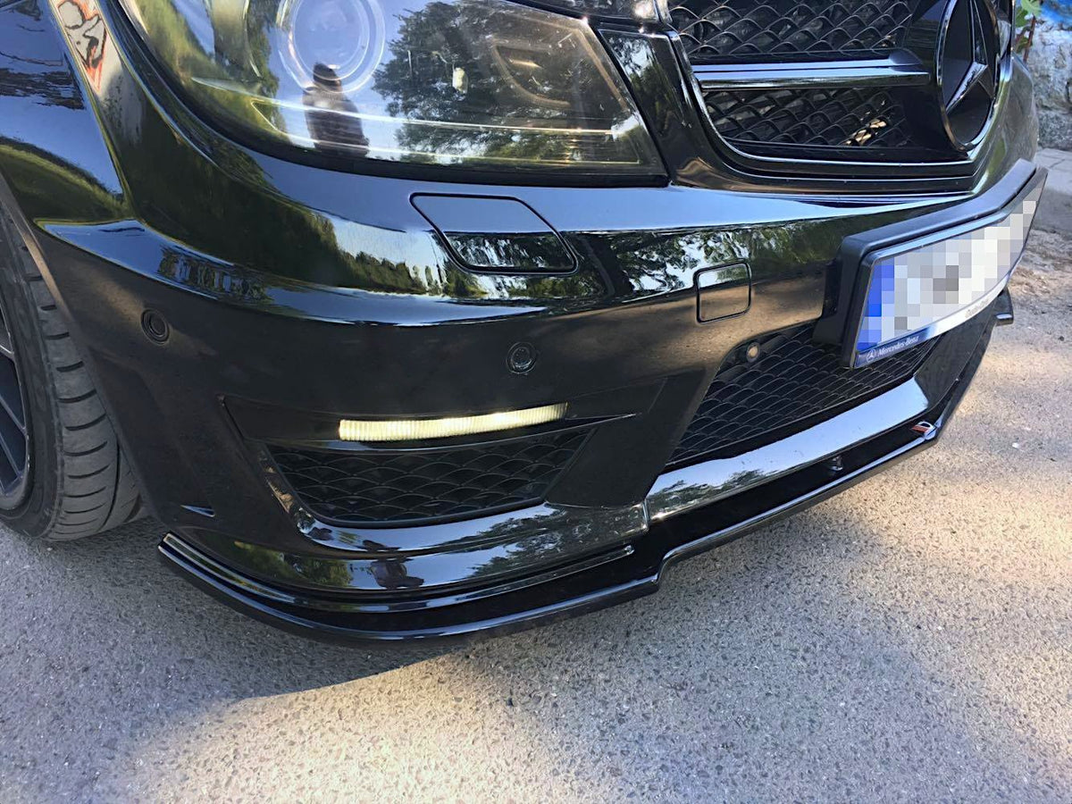 Maxton Design Splitter Anteriore - Mercedes C Klasa AMG - img 2