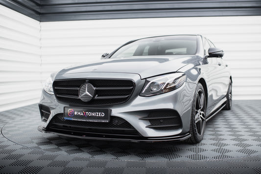 Maxton Design Splitter Anteriore - Mercedes E Klasa Sedan