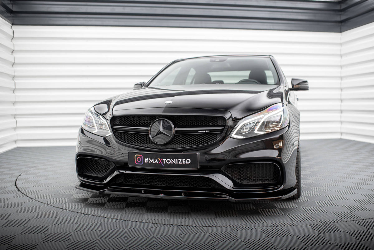 Maxton Design Splitter Anteriore - Mercedes E Klasa Sedan