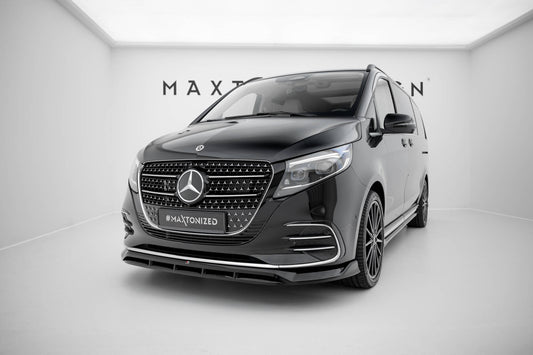 Maxton Design Splitter Anteriore - Mercedes V Klasa W447 Facelft 2