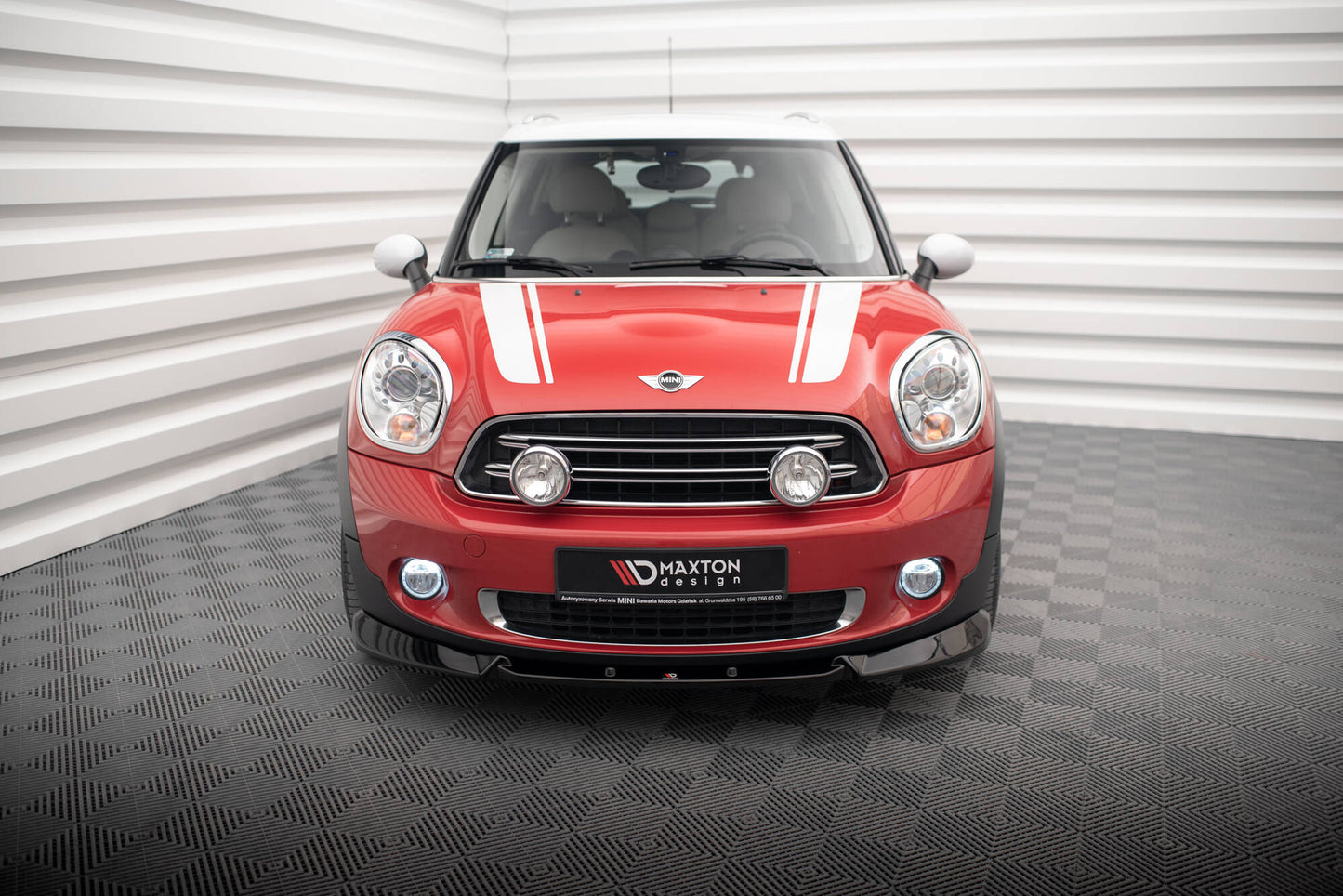 Maxton Design Splitter Anteriore - Mini Countryman R60 Facelift - img 2
