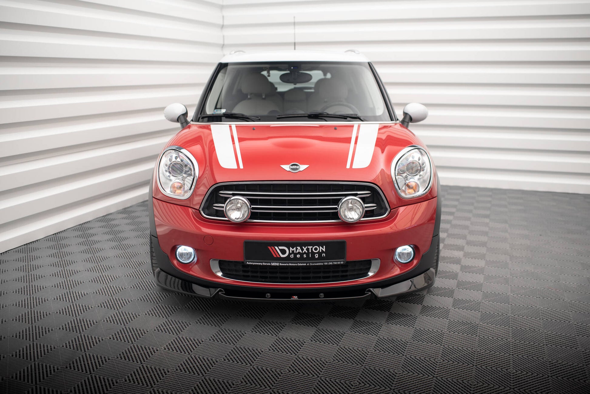 Maxton Design Splitter Anteriore - Mini Countryman R60 Facelift - img 2