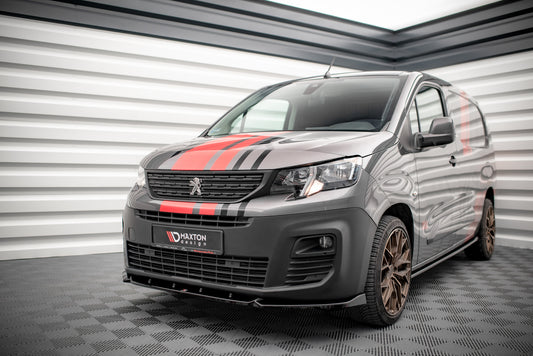 Maxton Design Splitter Anteriore - Peugeot Partner Mk3