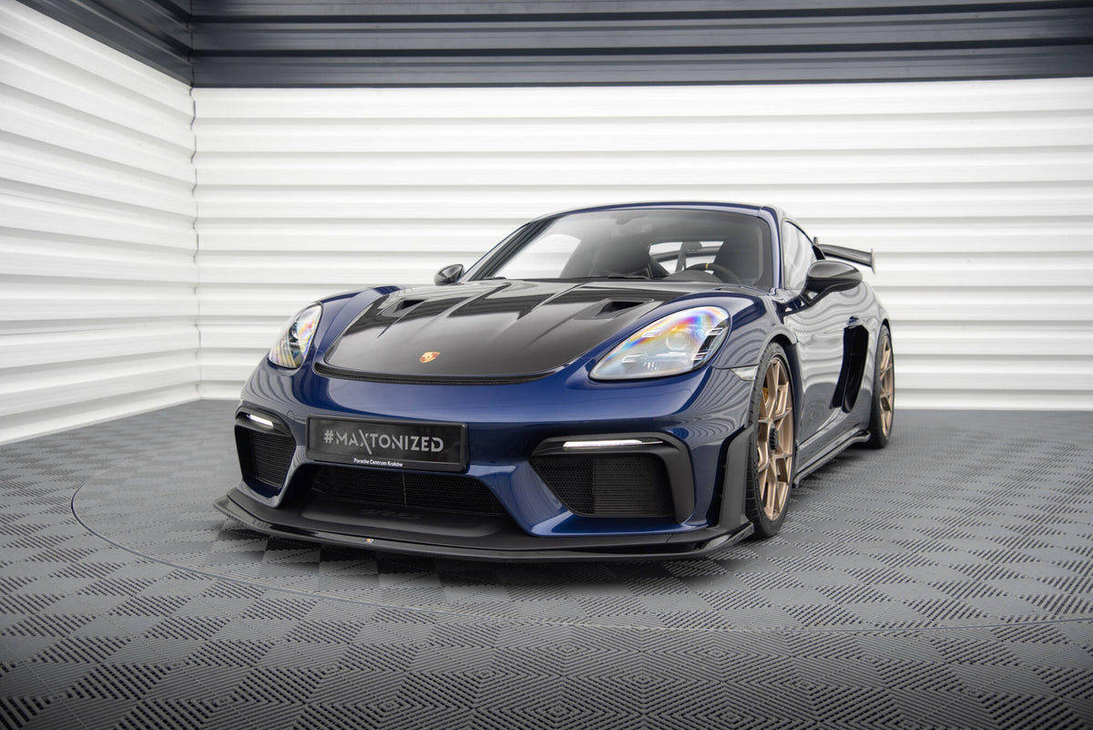 Maxton Design Splitter Anteriore - Porsche Cayman 982c