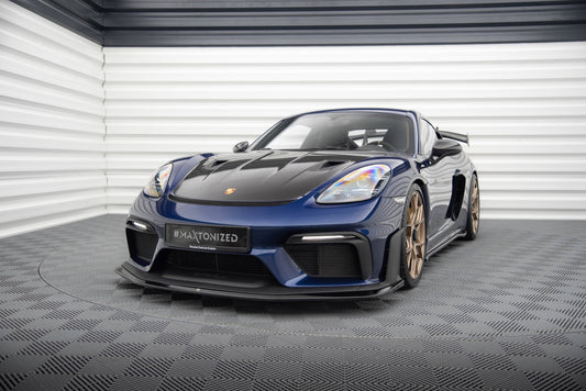 Maxton Design Splitter Anteriore - Porsche Cayman 982c