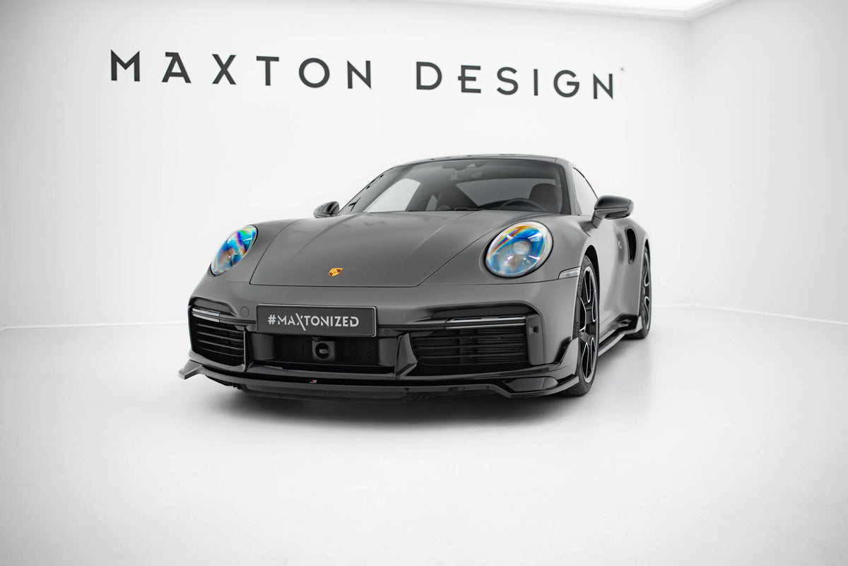 Maxton Design Splitter Anteriore - Porsche 911 Turbo S Sport Package