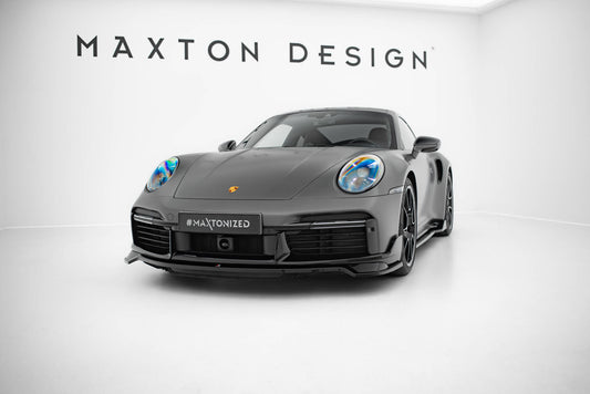 Maxton Design Splitter Anteriore - Porsche 911 Turbo S Sport Package