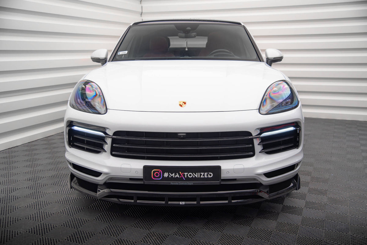 Maxton Design Splitter Anteriore - Porsche Cayenne Sport Design - img 2