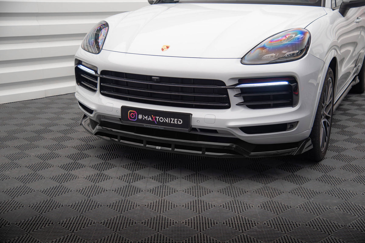 Maxton Design Splitter Anteriore - Porsche Cayenne Sport Design