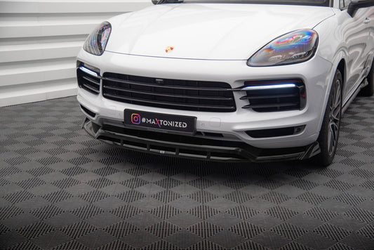 Maxton Design Splitter Anteriore - Porsche Cayenne Sport Design