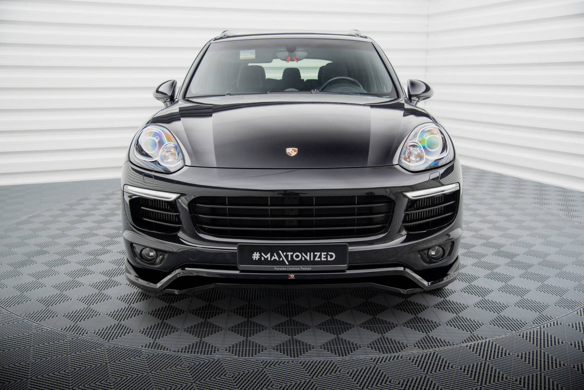 Maxton Design Splitter Anteriore - Porsche Cayenne Mk2 Facelift - img 2