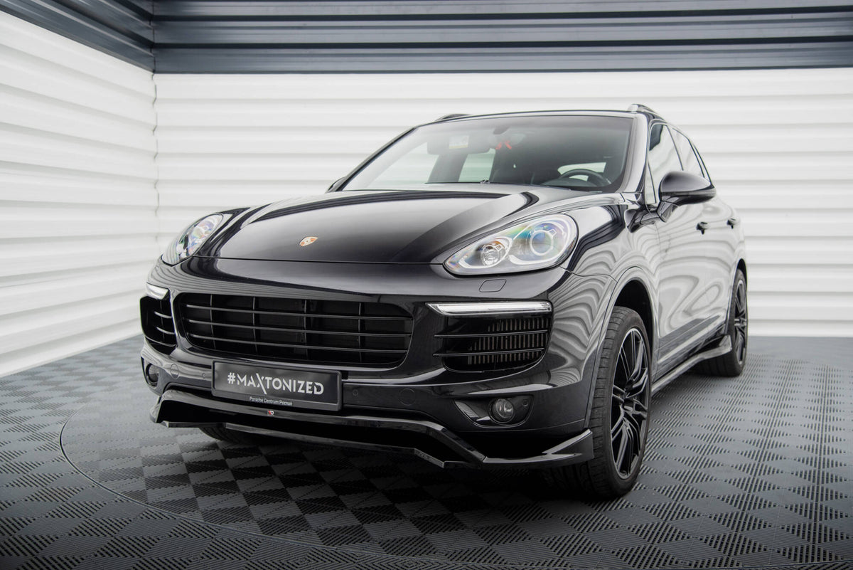Maxton Design Splitter Anteriore - Porsche Cayenne Mk2 Facelift