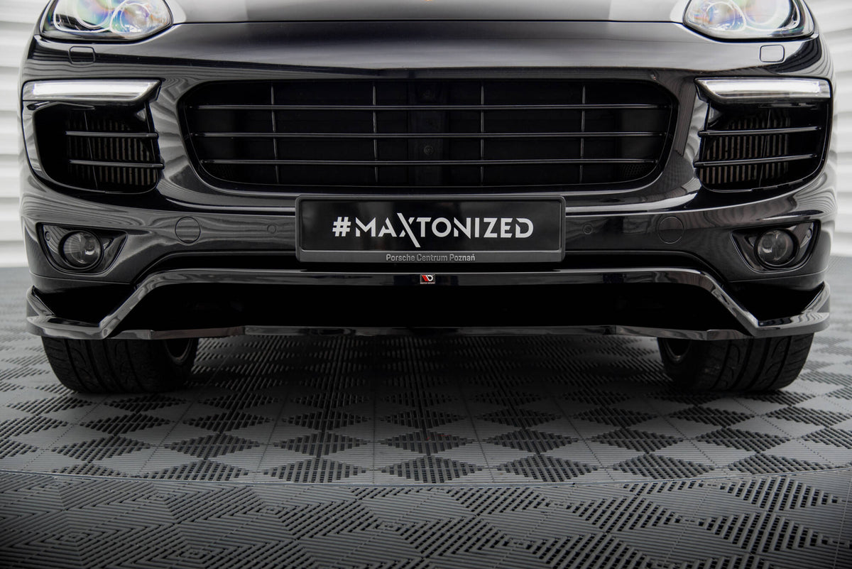 Maxton Design Splitter Anteriore - Porsche Cayenne Mk2 Facelift - img 4