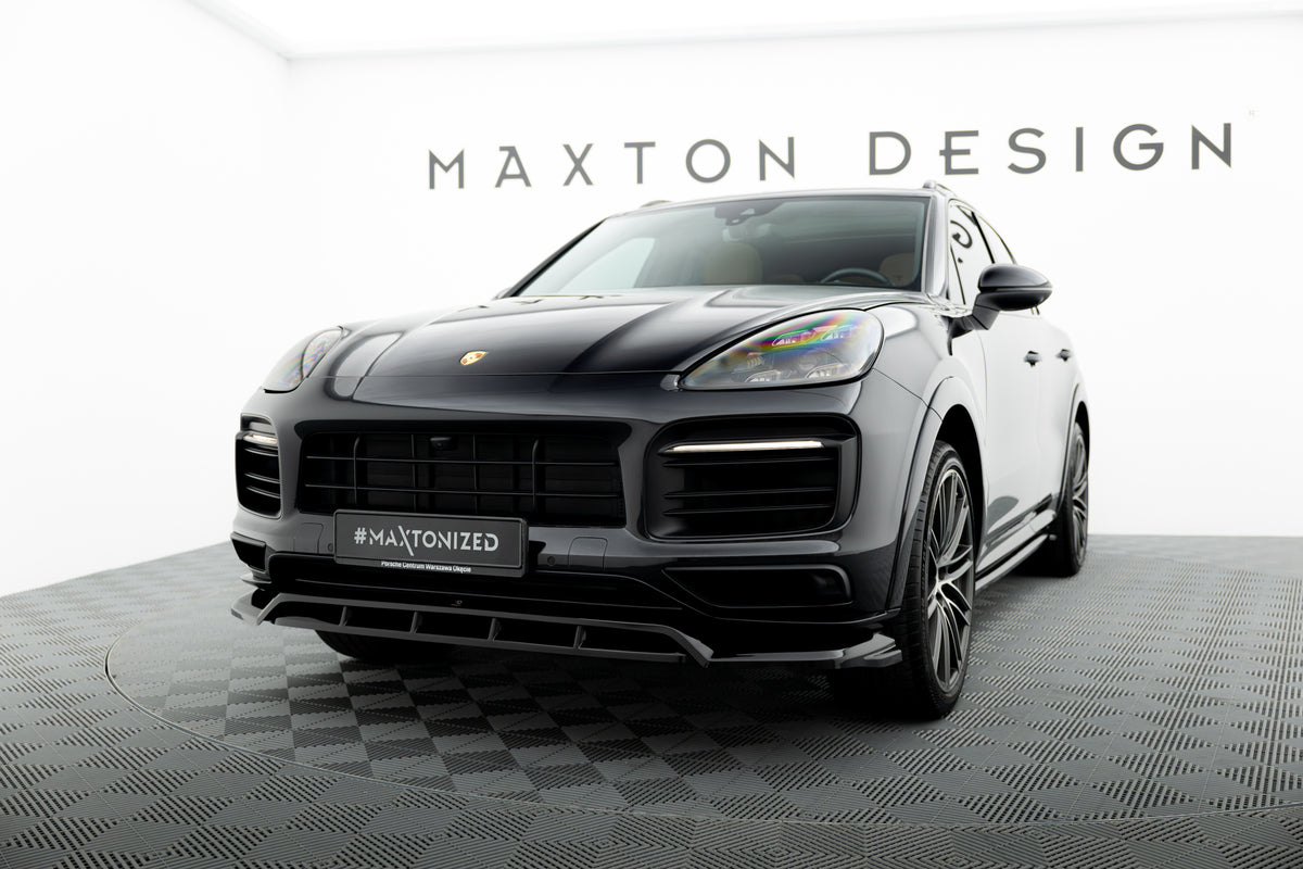 Maxton Design Splitter Anteriore - Porsche Cayenne Sport Design