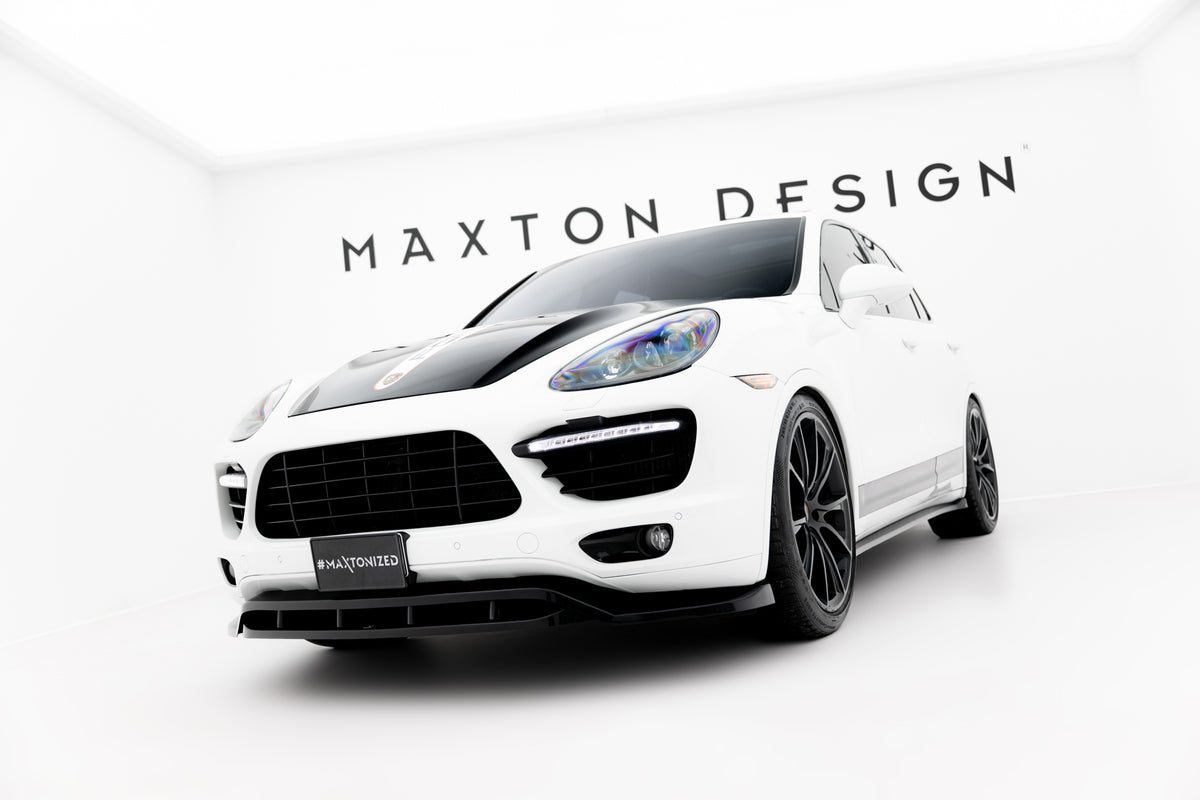 Maxton Design Splitter Anteriore - Porsche Cayenne Mk2
