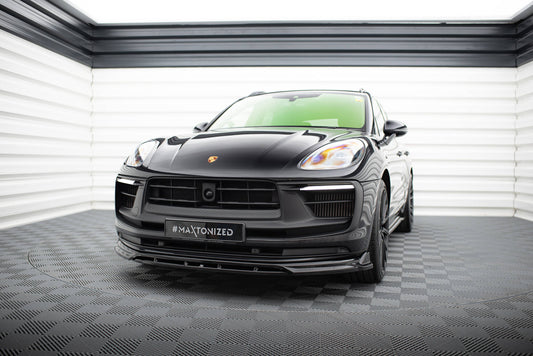 Maxton Design Splitter Anteriore - Porsche Macan Mk1 Facelift