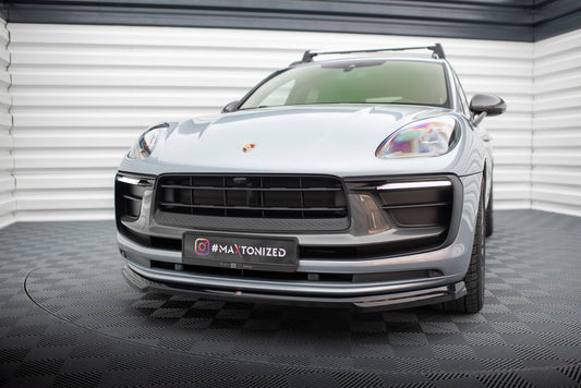 Maxton Design Splitter Anteriore - Porsche Macan Mk1 Facelift 2