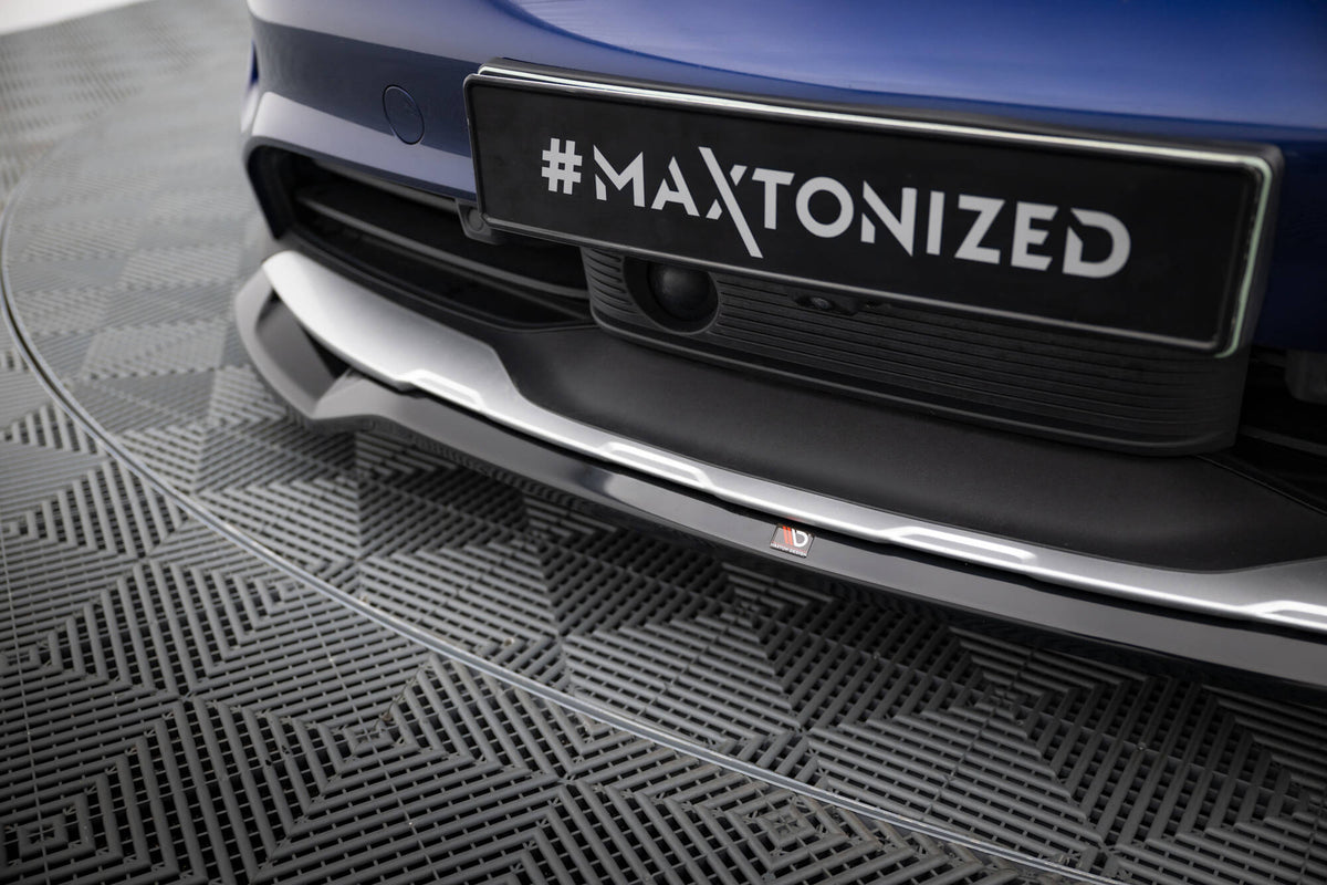 Maxton Design Splitter Anteriore - Porsche Taycan Mk1 - img 3