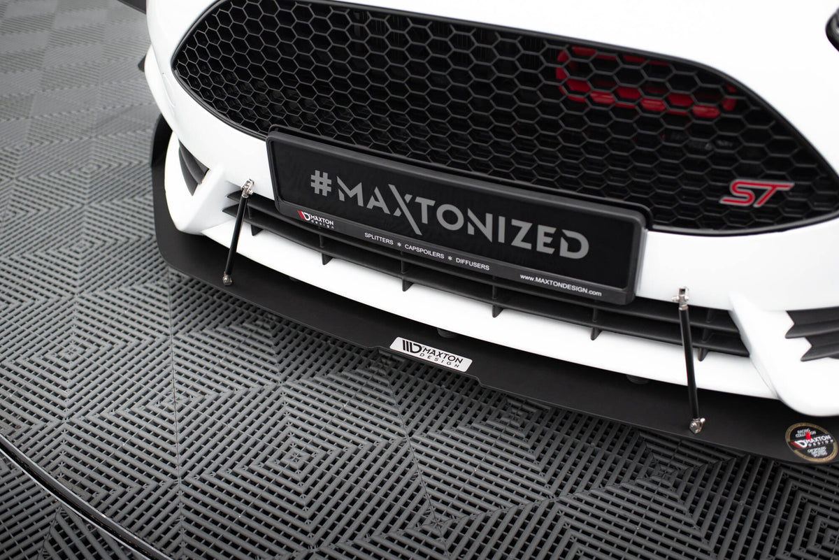 Maxton Design Splitter Anteriore V.2 - Ford Fiesta ST Mk7 Facelift - img 3