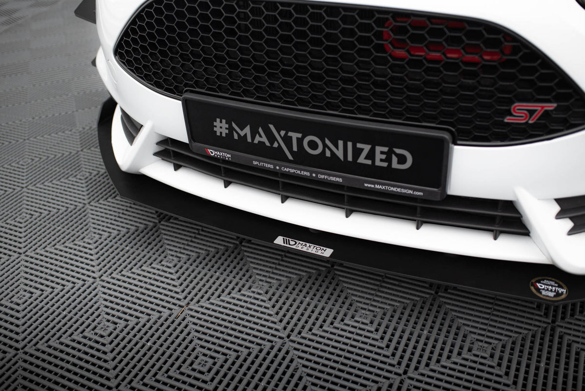 Maxton Design Splitter Anteriore V.3 - Ford Fiesta ST Mk7 Facelift