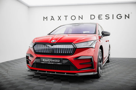Maxton Design Splitter Anteriore - Skoda Enyaq iV Mk1