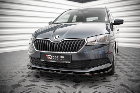 Maxton Design Splitter Anteriore - Skoda Fabia MK3 Facelift