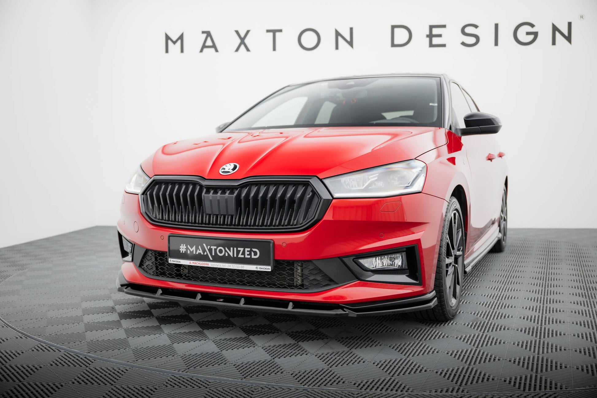 Maxton Design Splitter Anteriore - Skoda Fabia Mk4