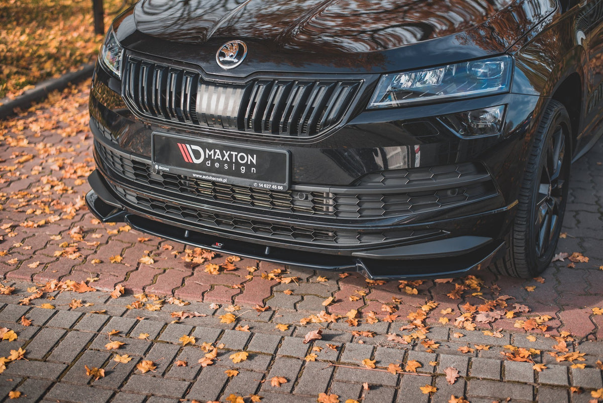 Maxton Design Splitter Anteriore - Skoda Karoq Sportline{2017-]
