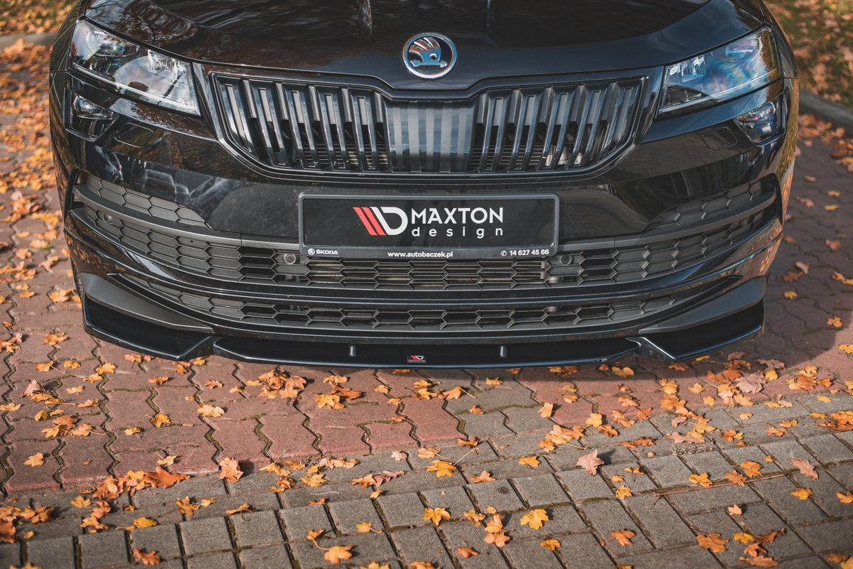 Maxton Design Splitter Anteriore - Skoda Karoq Sportline{2017-] - img 3
