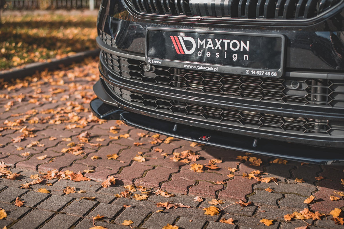 Maxton Design Splitter Anteriore - Skoda Karoq Sportline{2017-] - img 4