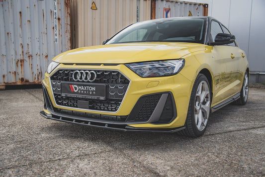 Maxton Design Splitter Anteriore V.1 - Audi A1 GB