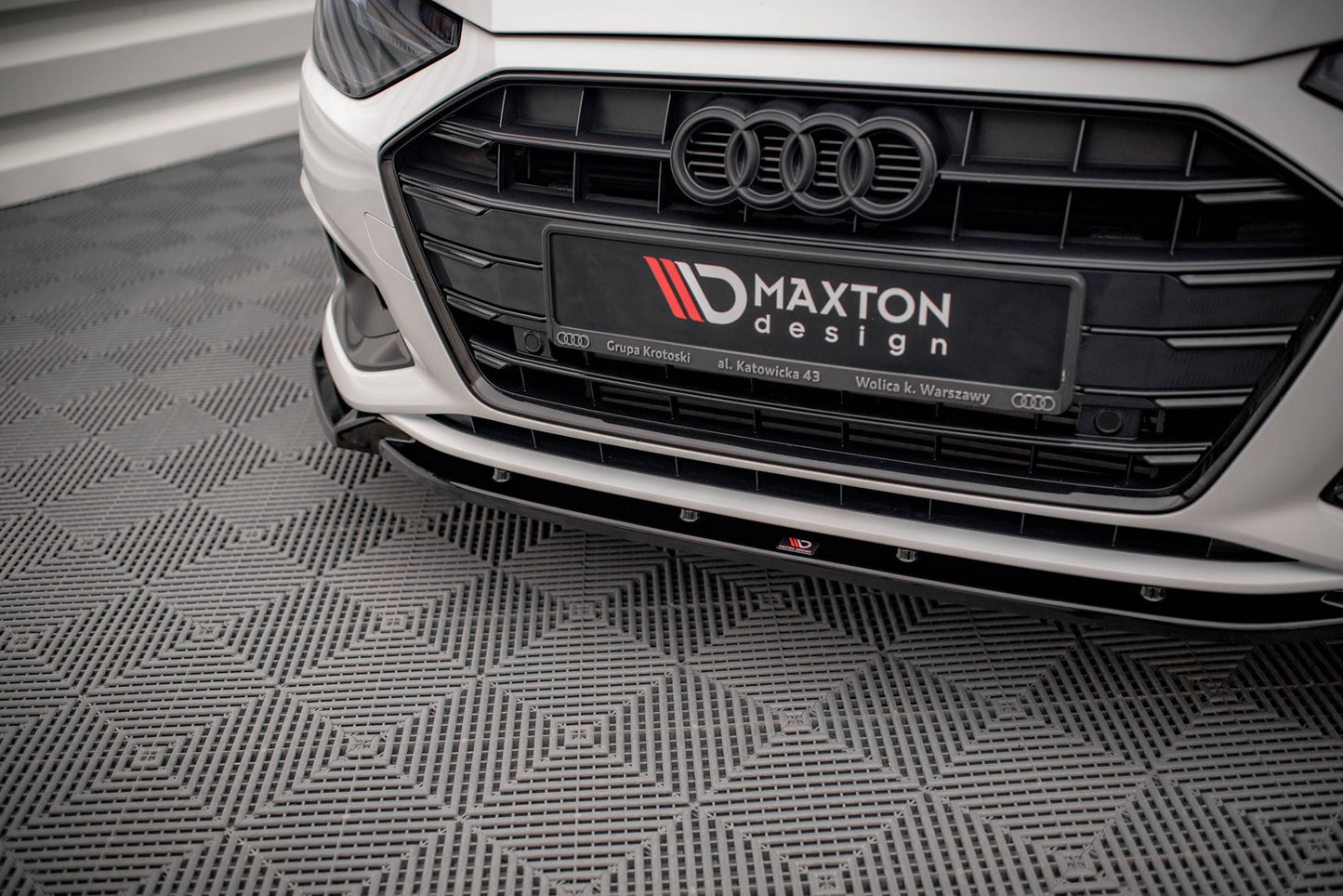 Maxton Design Splitter Anteriore V.1 - Audi A4 B9 FL - img 3