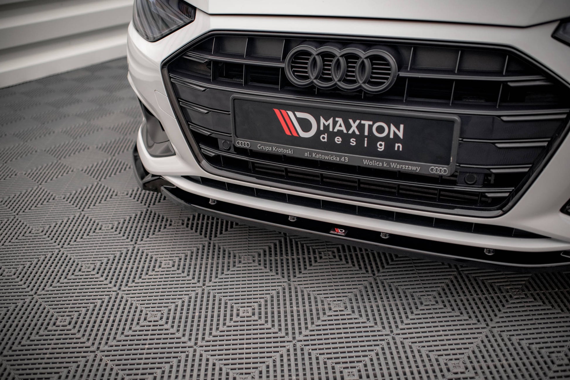 Maxton Design Splitter Anteriore V.1 - Audi A4 B9 FL - img 3